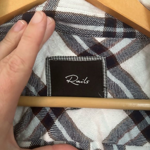 Rails Flannel button down - Picture 3 of 6